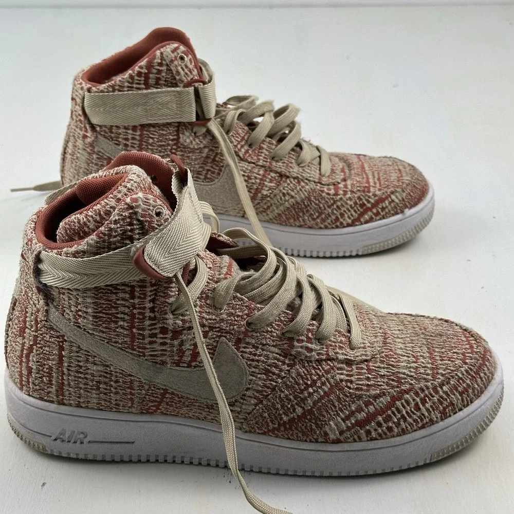 Nike Air Force 1 Ultraforce High Shoes‎ Men 11 Gold Peach Sneakers